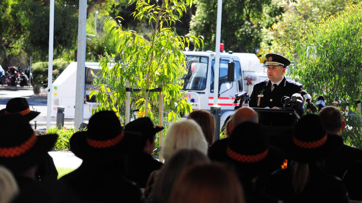 CFS Chief Officer Brett Loughlin AFSM said the day was a pivotal moment in CFS history.