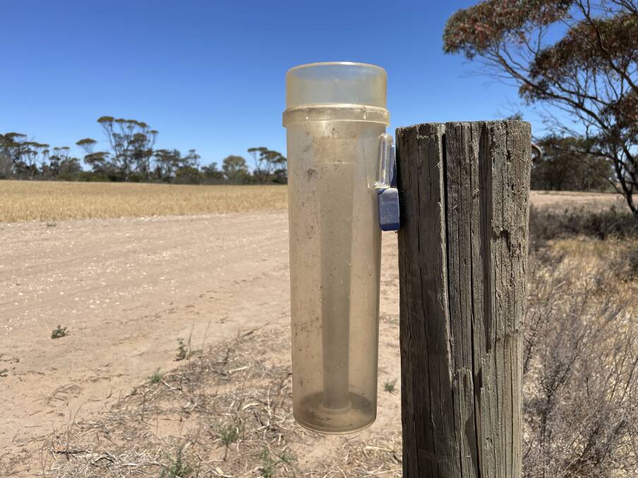 The state has received almost no rainfall this month with rain gauges across SA crying out for a drink. Picture by Katie Jackson