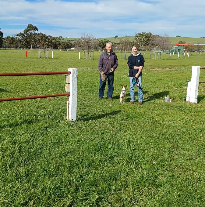 Yankalilla Show sheep convenor Andrew Norton, Yankalilla, and dairy and beef cattle organiser Katie Bell, Aldinga beach, are excited for the new-look event and have been busy making preparations on-site. Picture supplied 