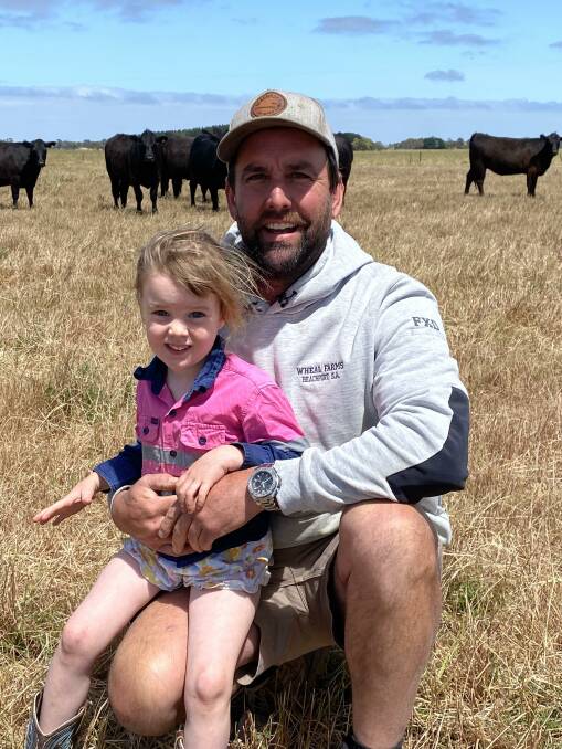 Mark Wheal, pictured with daughter Willow, will be submitting his feedback to MLA's performance review and is looking for greater assurance of where the organisation's dollars are spent. Picture supplied