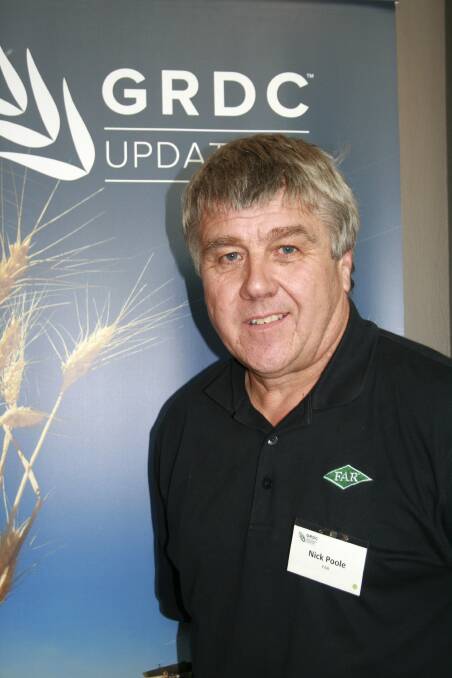 BENEFICIAL: FAR Australia's Nick Poole urged growers to manage their crop canopy proactively rather than reactively.