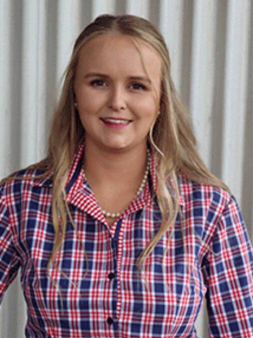 NH Foods cadetship recipient Chloe Plowman gained insight into the entire beef supply chain. Picture supplied