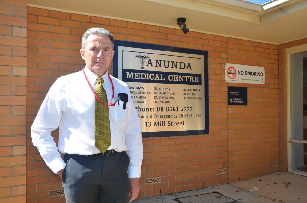 Rural Doctors Association SA president Bill Geyer is concerned regional areas could face a permanent loss of obstetrics support. Picture by Vanessa Binks. 