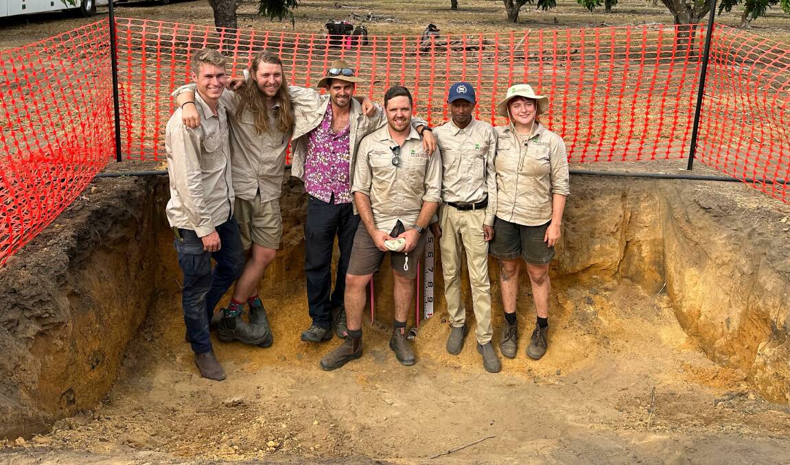 The SA team that was victorious in the teams section of the Australian Soil Judging Competition, held in Darwin over the weekend - Alex Mackenzie, Alex Busch, coach Luke Finn, Nathan Strawbridge, Birhanu Iticha and Kate Matthews. Picture supplied
