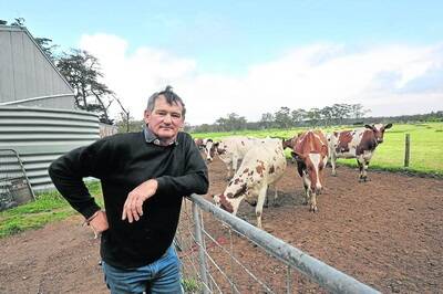 Meadows dairyfarmer Greg Edmonds.