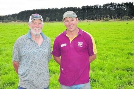 Warren Jacob and Perrin Hicks are hopeful the Chinese FTA will improve Australian farmgate dairy prices.