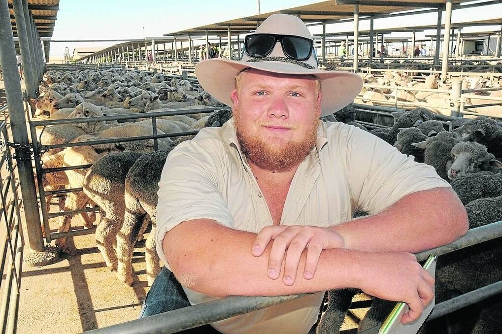 Harry Hosking, Long Plains, was a keen observer at the Dublin prime sheep and lamb market on Tuesday morning, where store lambs made to $105 and crossbreds to $140.